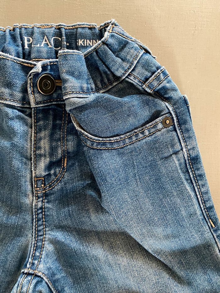 Jeans skinny étroite bleu children place garçon 5 ans - photo numéro 5