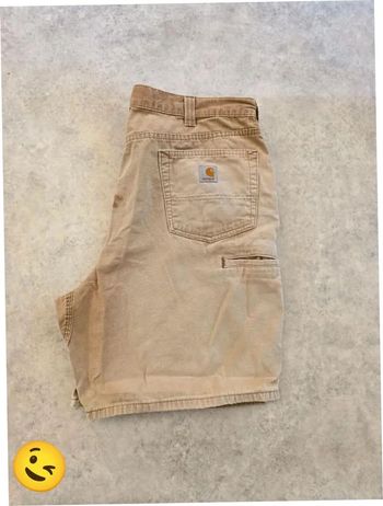 Short Carhartt W38 FR48 Beige Homme Men SHO083