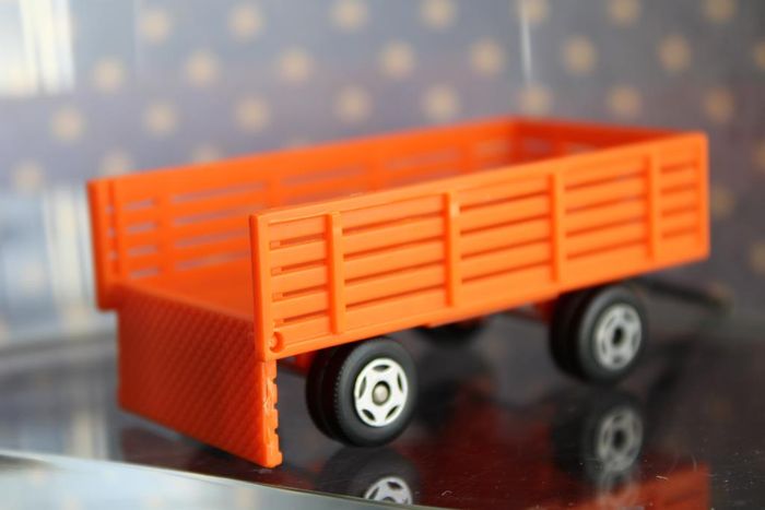 Voiture miniature plus remorque - photo numéro 7