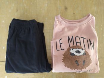 Pyjama chaud Gémo hérisson taille 10 ans