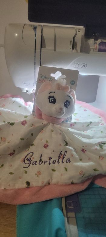 Doudou personnalisé brodé