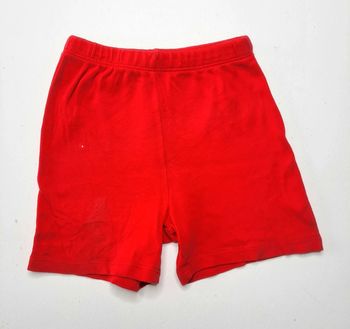Short rouge 18 mois
