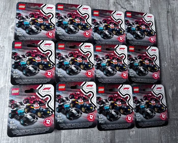 F1 Lego 71049 collection complète