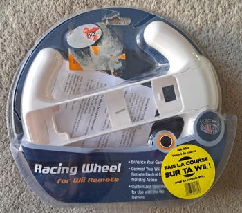 🎮 Volant Racing Wheel Nintendo Wii - neuf