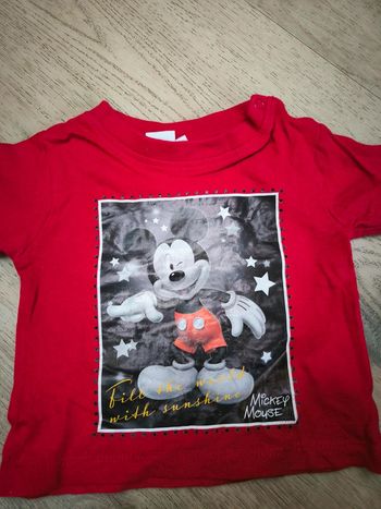 Tee shirt mickey 6mois