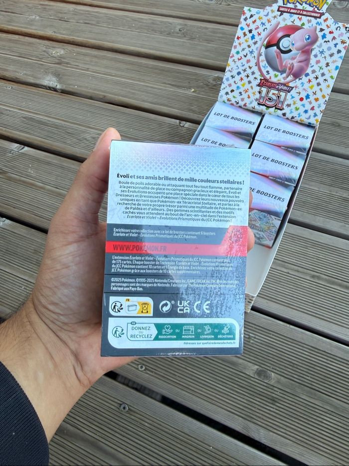Lot de 7 bundle Pokémon ev8.5 Évolutions Prismatiques - photo numéro 4