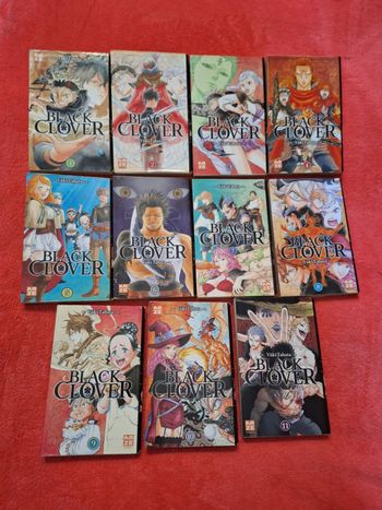 Black Clover tomes 1 à 11