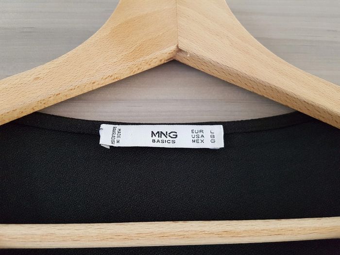 Robe noire Mango Taille L - photo numéro 4