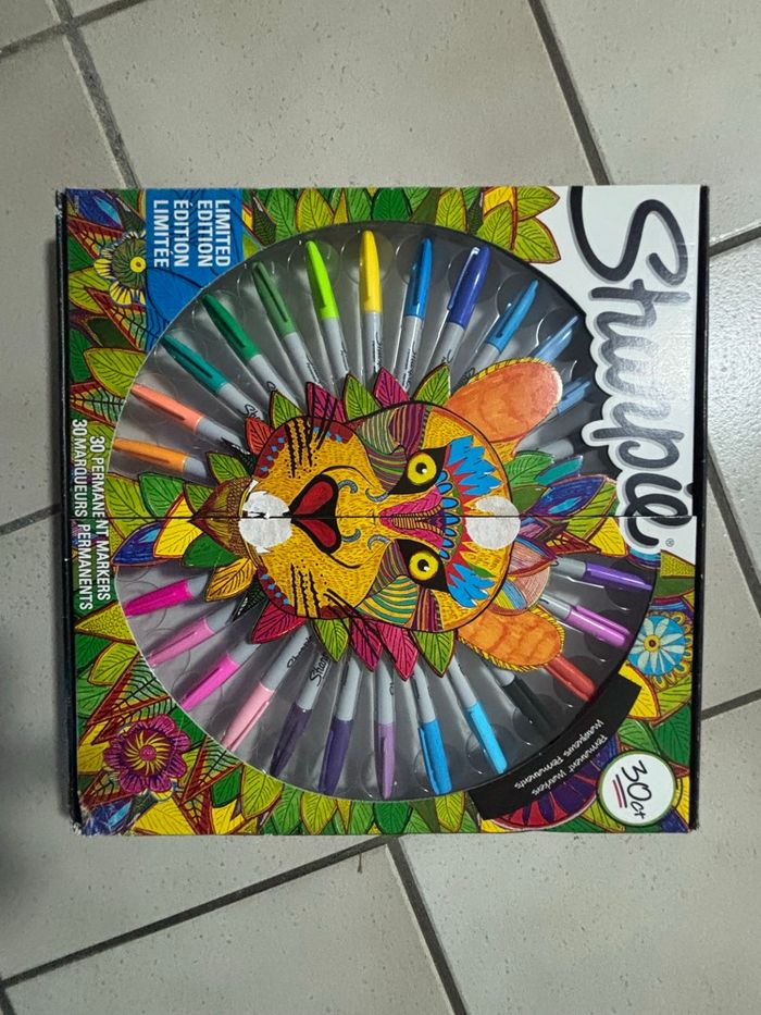 Sharpie set de 30 markers neuf