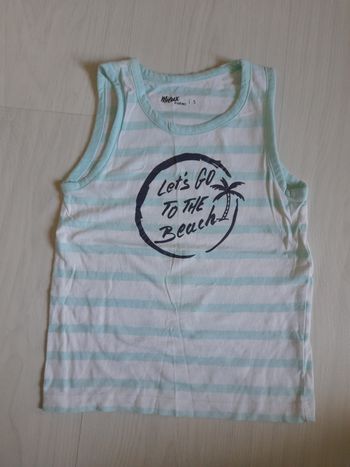 Tee-shirt sans manches T 5 ans