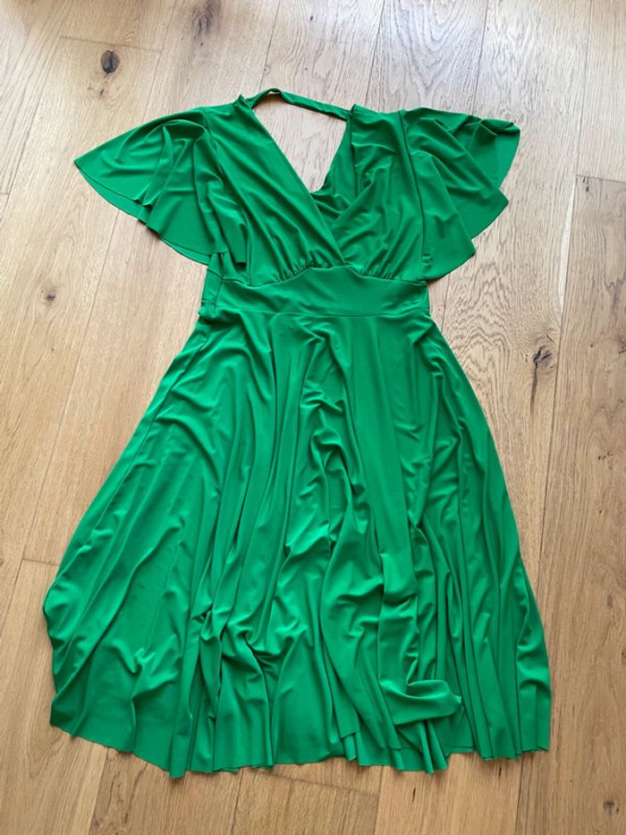 Robe fluide verte - photo numéro 7