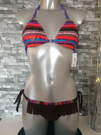 Maillot de bain à franges T38