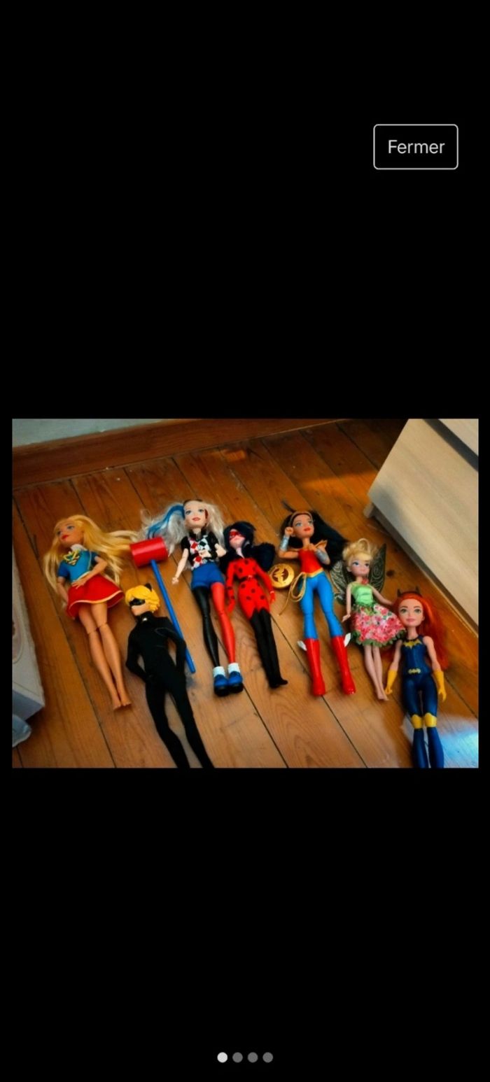 Lot barbie