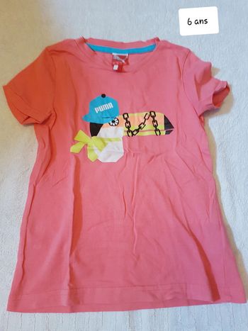 T-shirt puma 6 ans