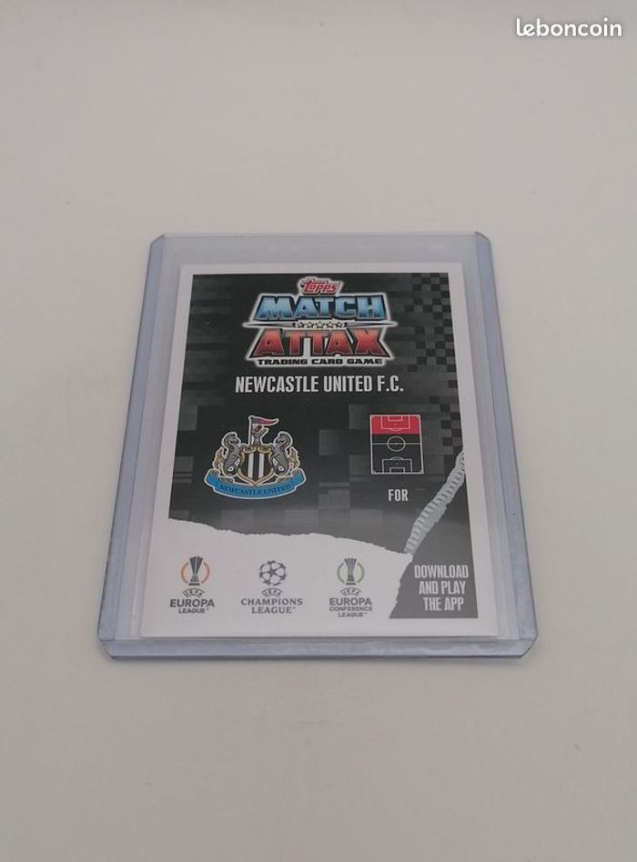 Carte Topps Match Attax 2023-24 LEGENDARY MOMENT Alain Shearer n°442 Newcastle United F.C. - photo numéro 3