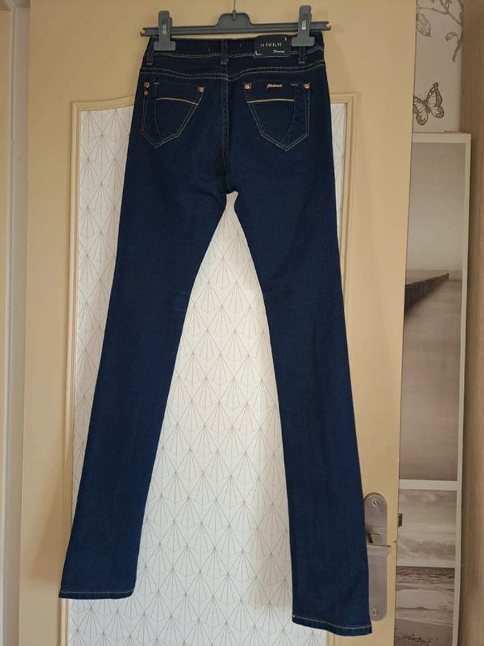 Jean fille 14 ans bleu jovial denim tmcomme neuf - photo numéro 7