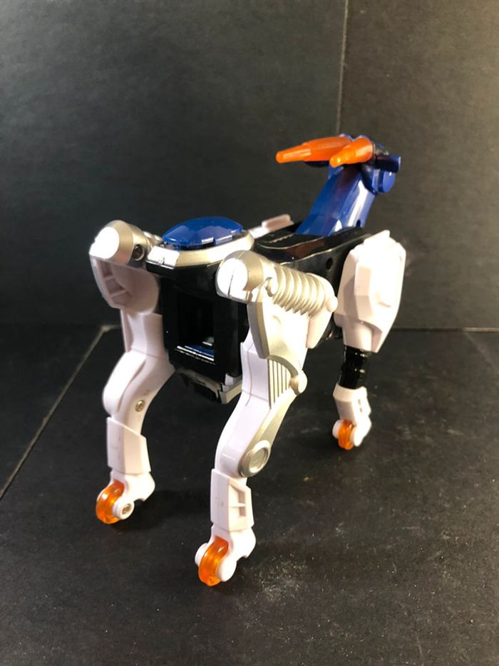 Figurine Power Rangers Jungle Fury geki gazelle Zord Gekiranger Bleu Bandai robot megazord - photo numéro 2