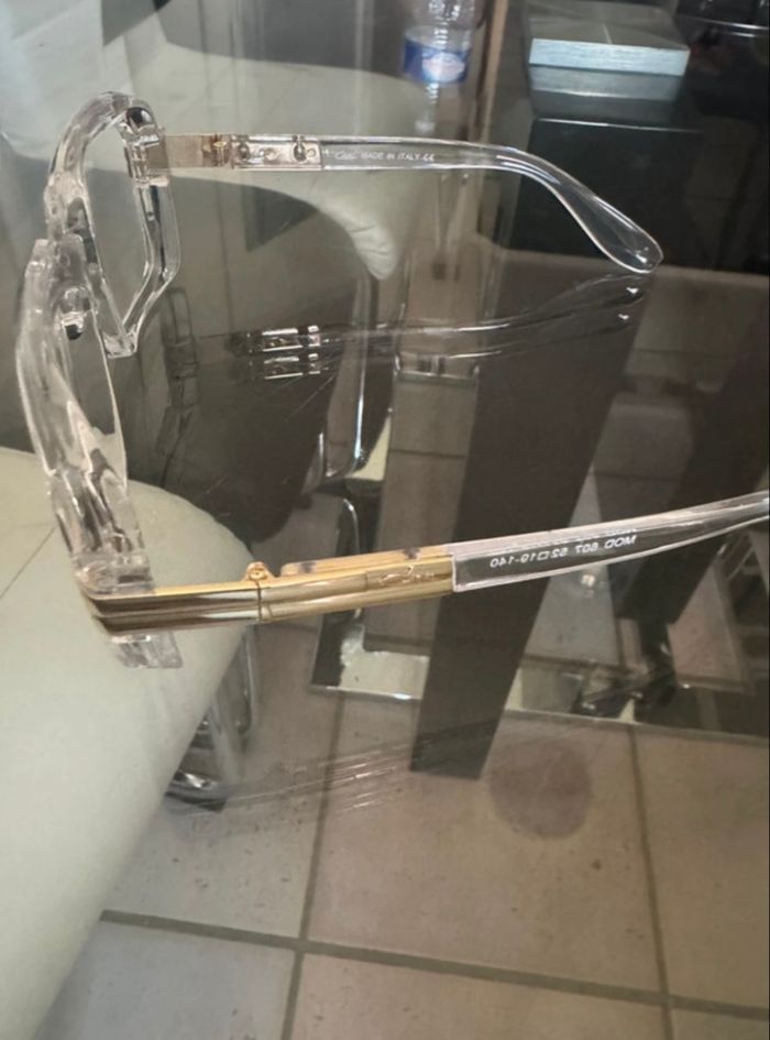 lunette cazal transparente - photo numéro 3