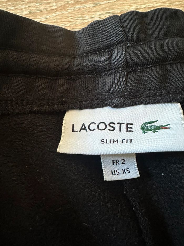 Jogging Lacoste noir - photo numéro 3