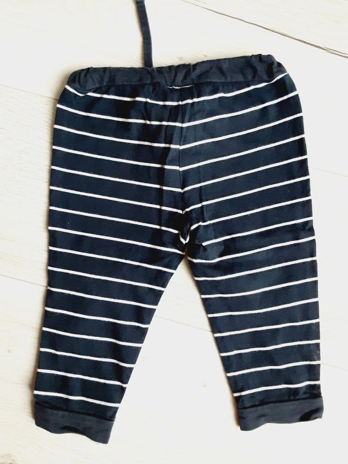 Vêtement bébé mixte garçon fille pantalon rayé Tape à l’œil 12 mois 1 an - photo numéro 3