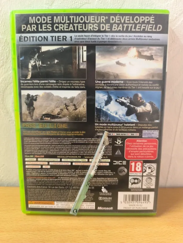 Medal of Honor Tiers 1 édition - Xbox360 - photo numéro 2