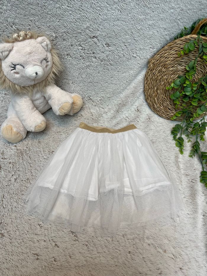 Jupe en tulle blanche - Du pareil au même - photo numéro 2