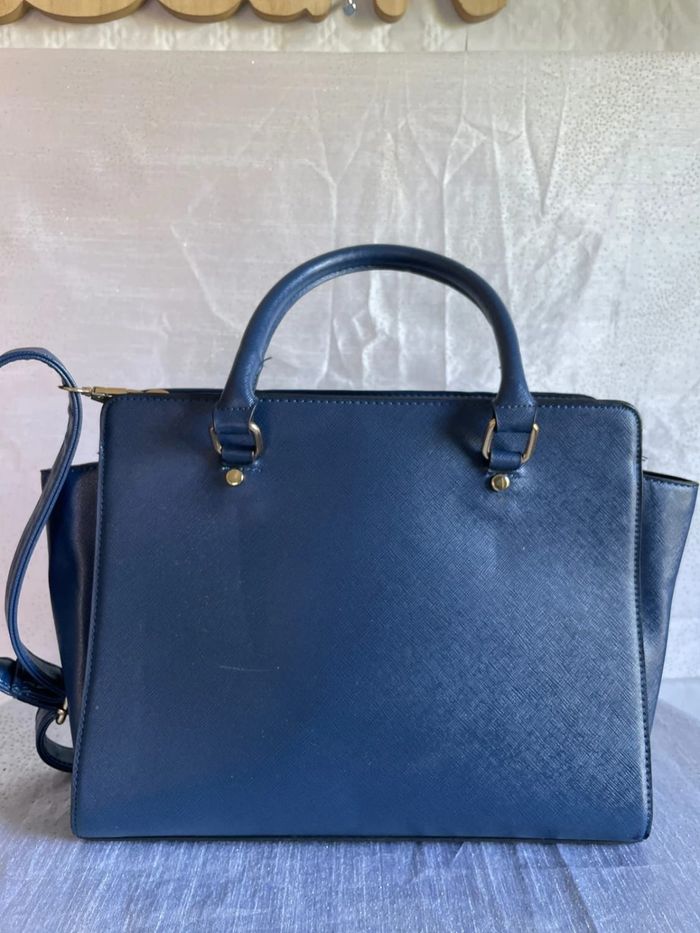 Sac bleu diamant - Très bon état - photo numéro 5