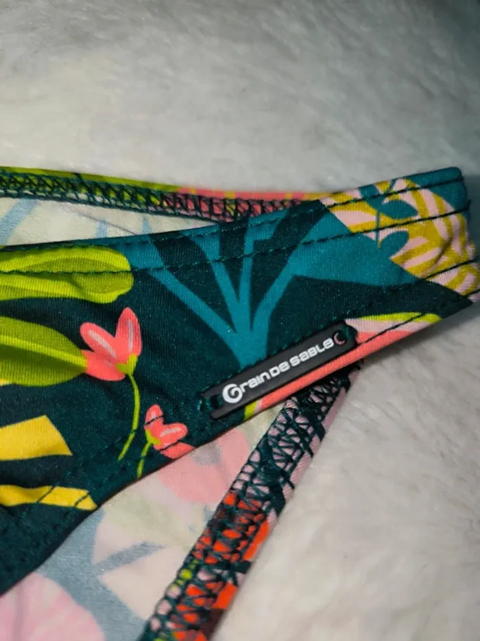Maillot de bain 2 pièces grain de sable - photo numéro 4
