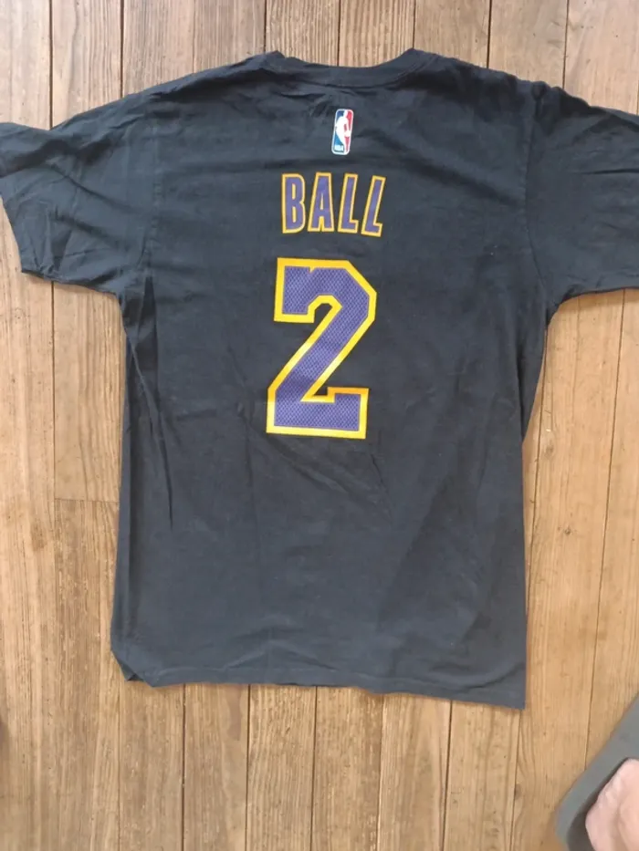 T-shirt NBA Lakers Ball 2 adidas Taille M - photo numéro 6