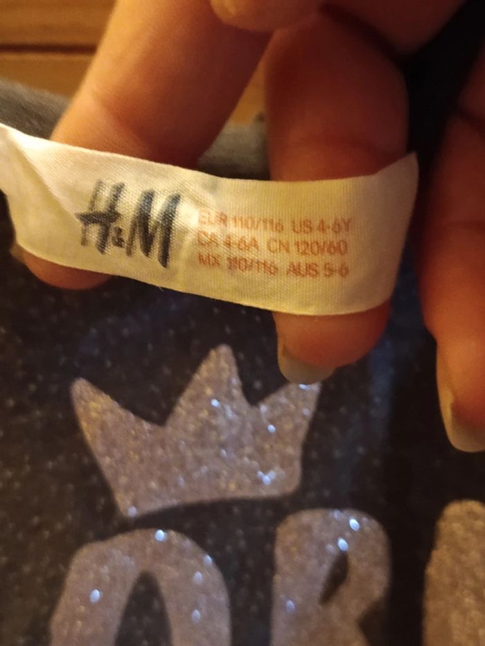 Sweat manches longues h&M 4/6 ans - photo numéro 3