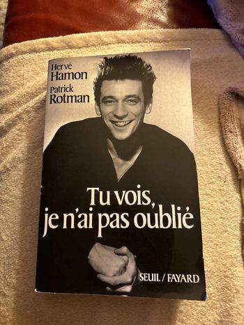 tu vois, je n’ai pas oublié