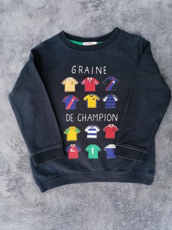 Sweat DPAM - 3 ans - Marine