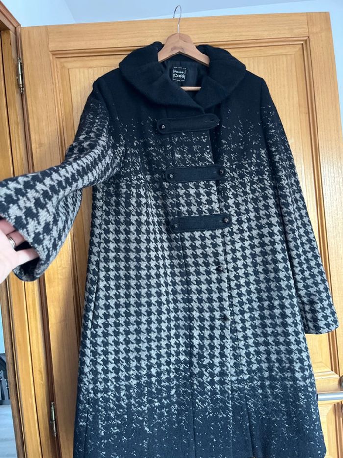 Manteau hiver en laine 42 femme - photo numéro 2
