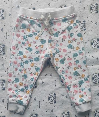Pantalon à fleur taille 6_9 mois