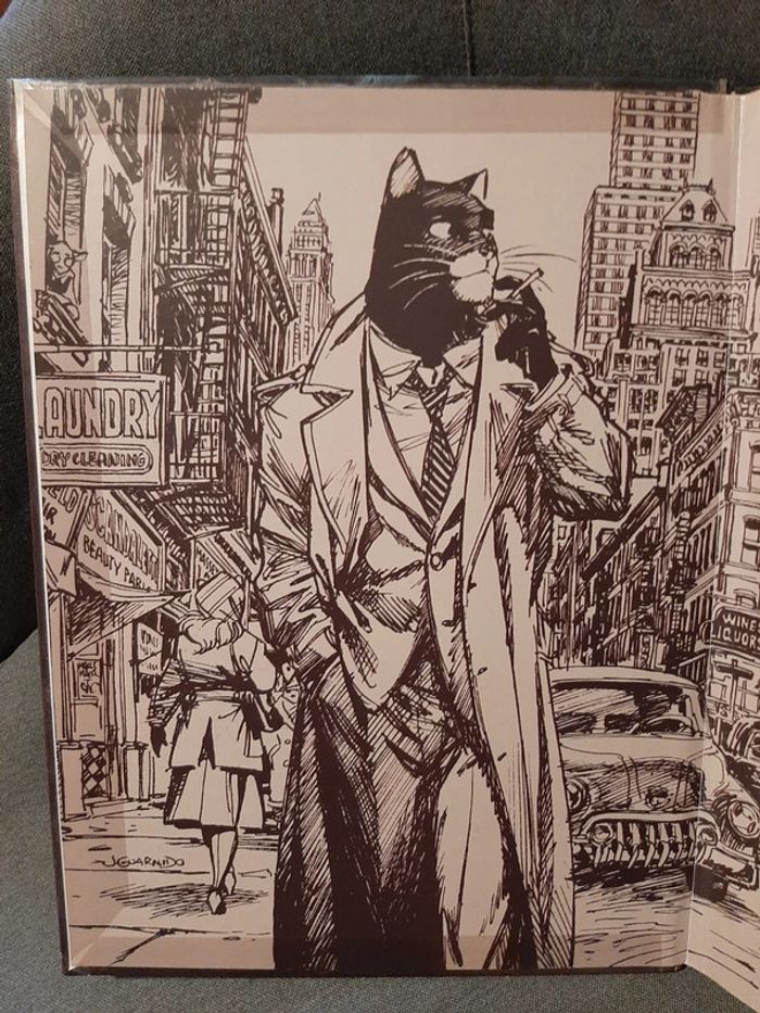 Blacksad T1 EO en français - exemplaire de bibliothèque - photo numéro 7