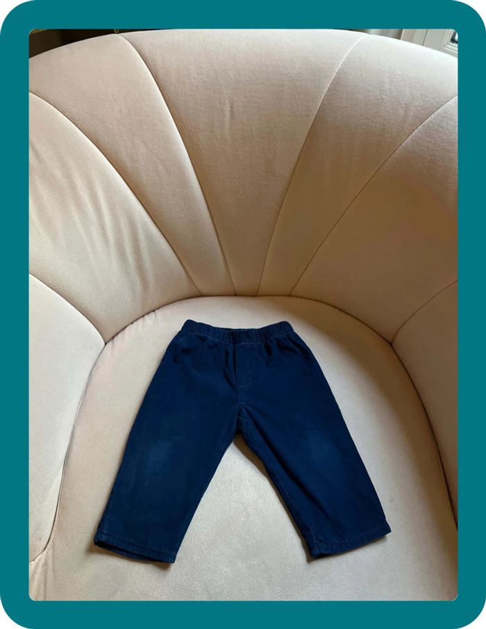 Pantalon velours fines côtes 12 mois - Jacadi - photo numéro 2