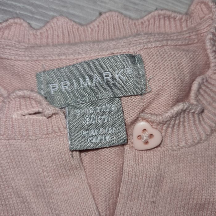 Gilet bébé fille rose 9-12 mois primark - photo numéro 3