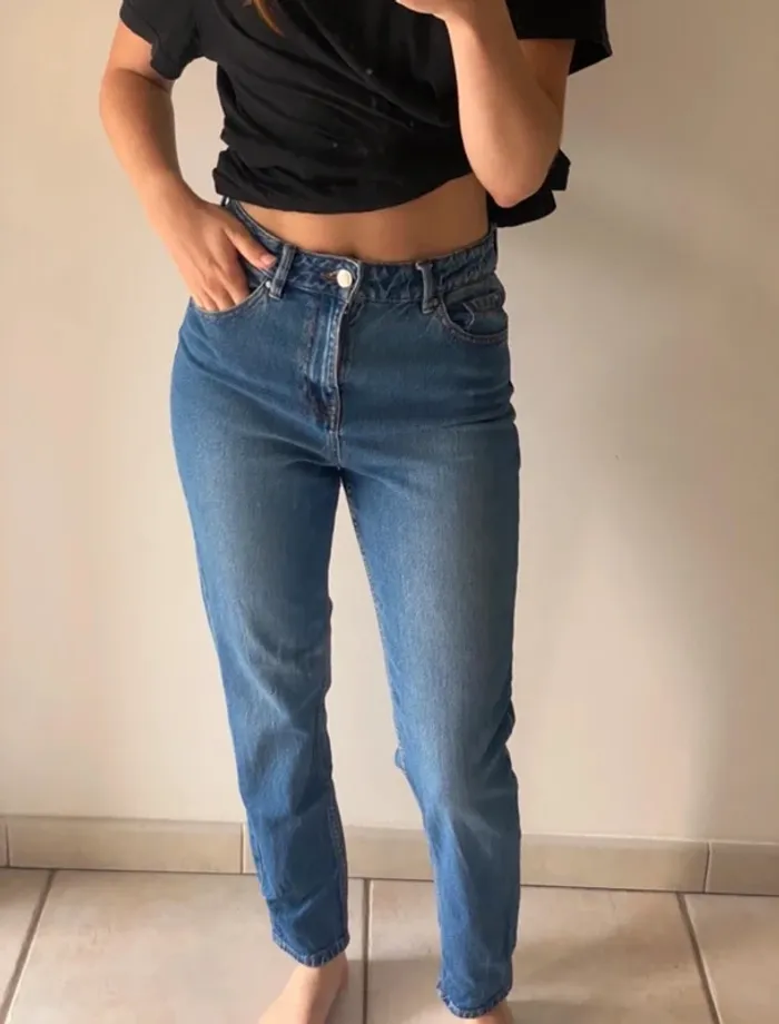 Jeans mum - photo numéro 2