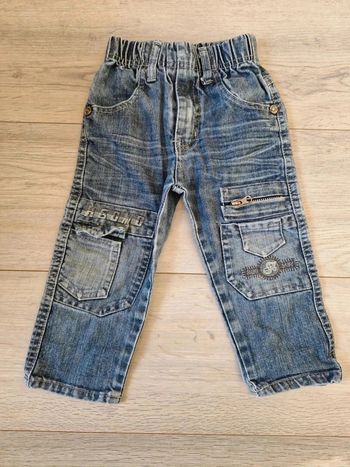 🌈 Super jeans garçon "Long Oil" 1 ans 🌈