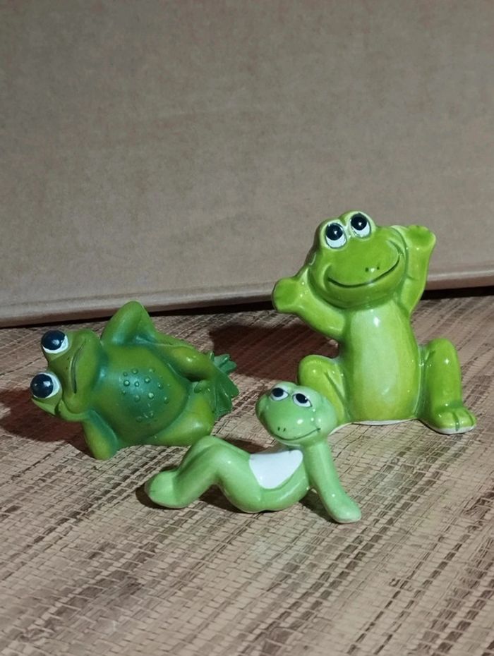 Jolie collection de grenouille vintage - photo numéro 4