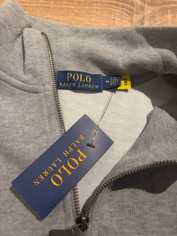 Half zip Ralph Lauren Gris 