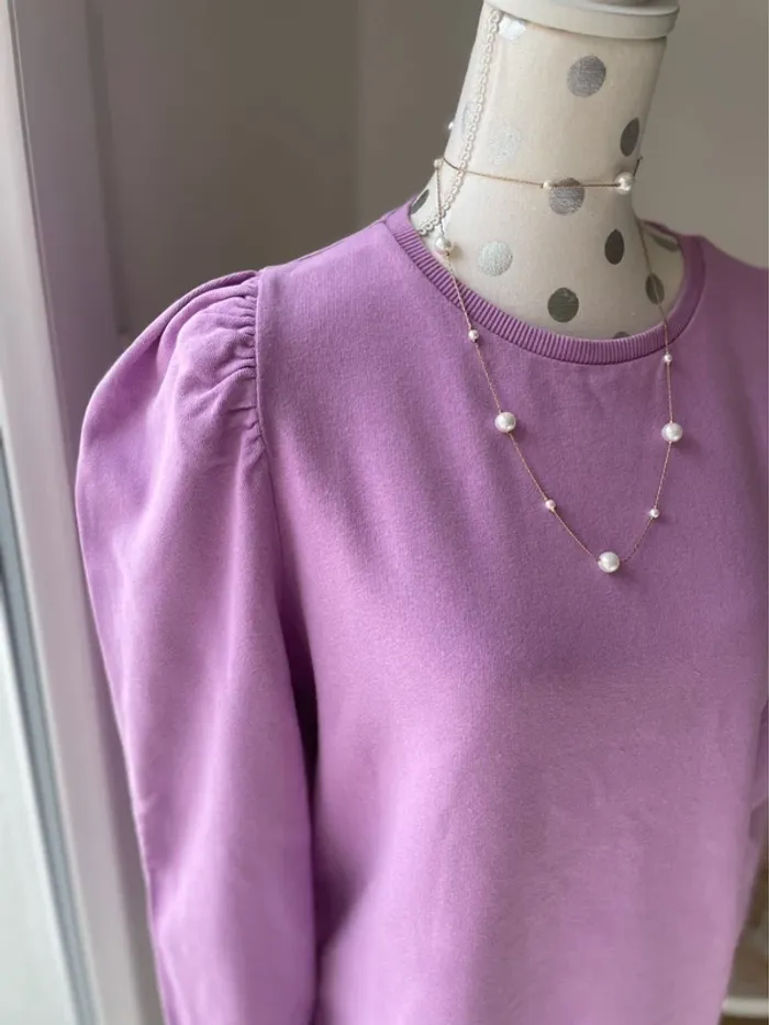 Sweat Lila taille L pull & bear - photo numéro 3