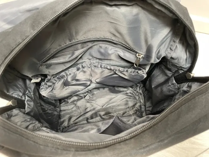 Eddie Bauer Backpack Maternity Pregnant Baby black grey 18L waterproof - photo numéro 15
