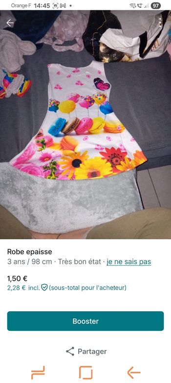 Robe macaron
