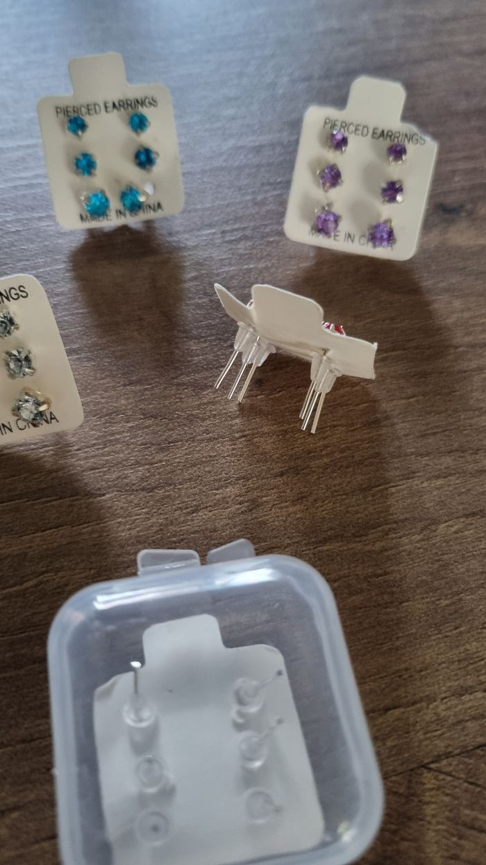 Boucle d oreilles par lot de 3 paires - photo numéro 3