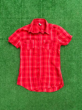 Chemise vichy rouge Spot 100% coton taille M femme