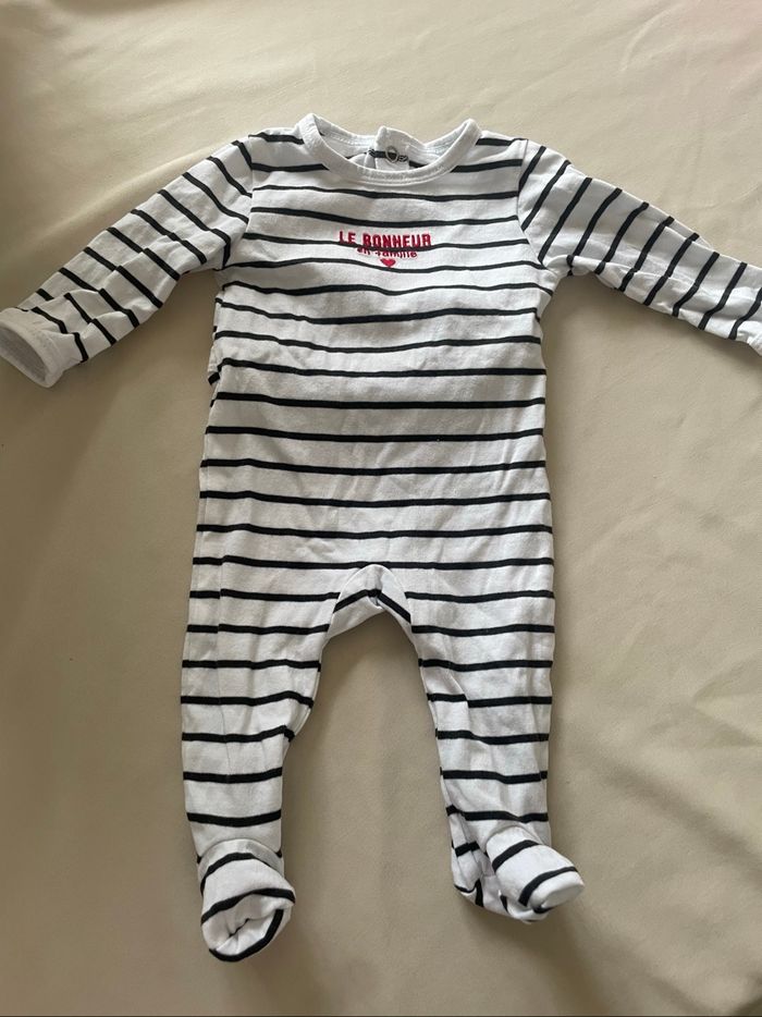 Pyjama à rayures