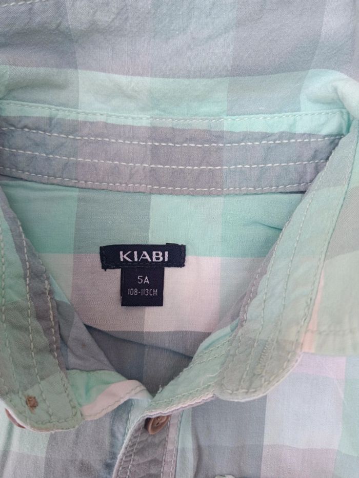 Chemise enfant garçon 5ans manches courtes - photo numéro 2
