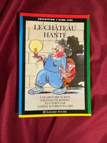 livre j’aime lire Le chateau hanté