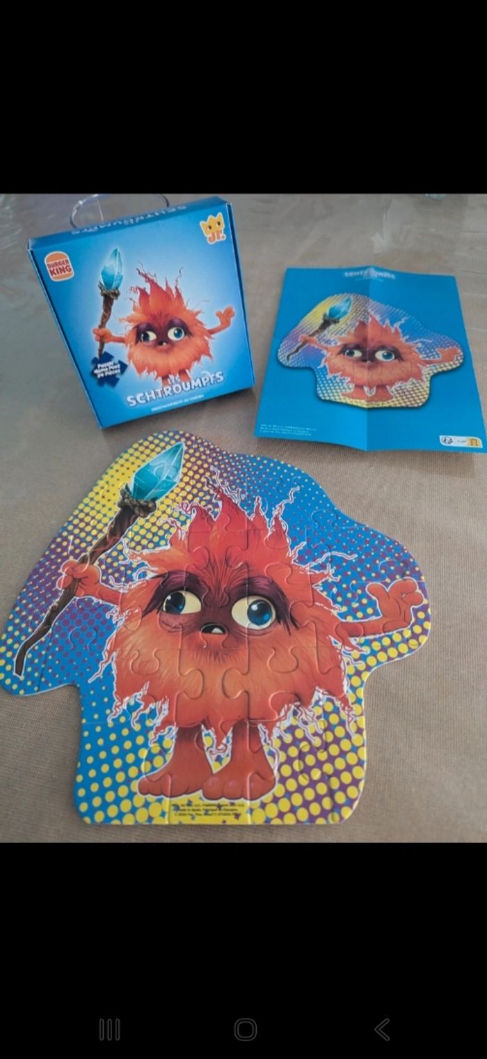 Puzzle Schtroumpfs